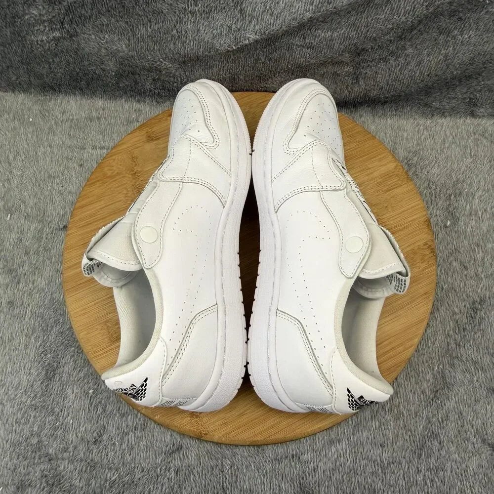 Nike Air Jordan 1 Low Slip Shoes Womens Size 8.5 White Sneakers AV3918-100